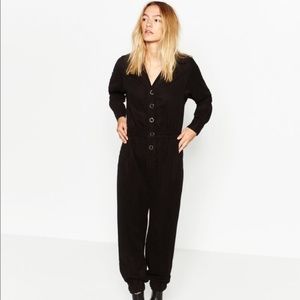 Zara Woman Premium Jumpsuit- Black, Med